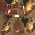 LED flash slap bracelet